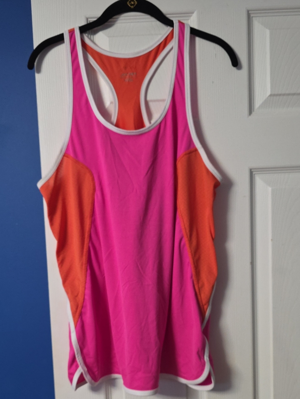 Jockey Pink and Orange Racerback Tank